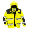 Portwest C466 Hi-Vis 3 az 1-ben Classic bomber dzseki sárga-fekete