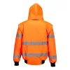 Portwest C467 Hi-Vis 3 az 1-ben bomber dzseki narancs