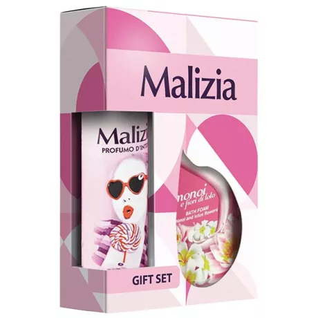 Malizia Monoi & Lollita ajándékcsomag tusfürdő + dezodor