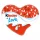 Kinder & Love karácsonyi csokoládé 37g