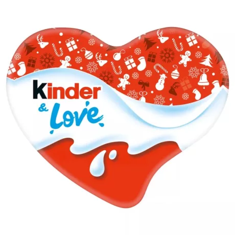 Kinder & Love karácsonyi csokoládé 37g