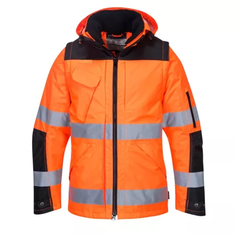 Portwest C469 Hi-Vis 3 az 1-ben télikabát narancs-fekete