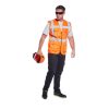 Portwest C496 Madrid Hi-Vis hálós vezetői mellény narancs