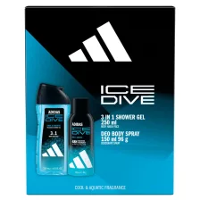 Adidas Ice Dive ajándékcsomag tusfürdő + dezodor