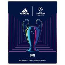   Adidas UEFA Champions League ajándékcsomag tusfürdő + dezodor