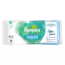 Pampers Aqua nedves popsitörlő 48db