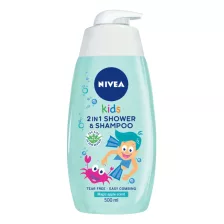 Nivea Kids tusfürdő és sampon Fiú 500ml