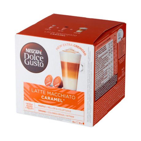 Nescafé Dolce Gusto Latte Macchiato Caramel kávékapszula 2x8db