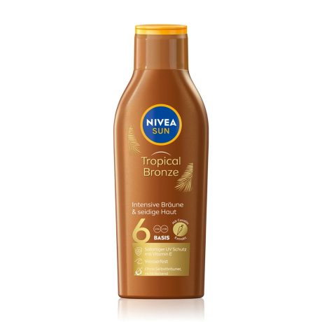 Nivea Sun Tropical Bronze naptej, karotinnal SPF6 200ml