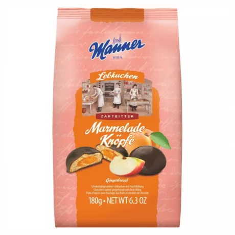 Manner Knöpfe Sárgabarackos-almás puszedli 180g