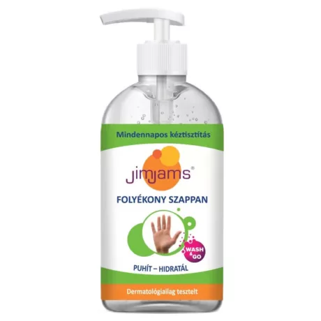 JimJams Antibakteriális hidratáló folyékony szappan pumpás 300ml