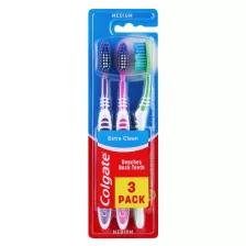 Colgate Extra Clean fogkefe 3db