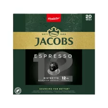   Jacobs Espresso Ristretto Nespresso kompatibilis kávékapszula 20db