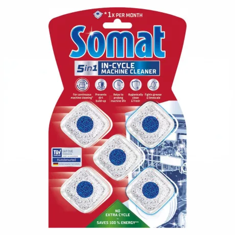 Somat mosogatógép tisztító kapszula 5x19g