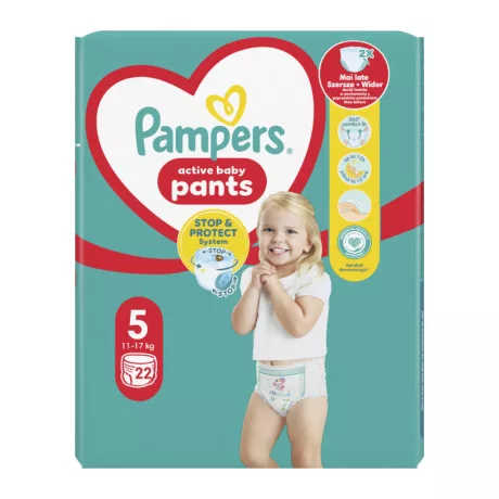 Pampers Active Baby Pants S5 bugyipelenka 11-17kg 22db
