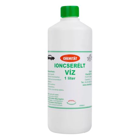 Chemitat desztillált ioncserélt víz 1000ml