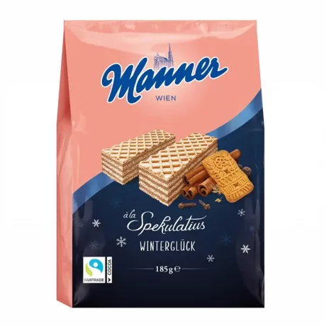 Manner Spekulatius ízű téli ostya 185g