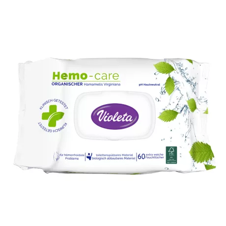 Violeta HemoCare nedves toalettpapír 60db