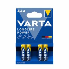 Varta AAA LR3 Longlife Power mini ceruza elem 4db