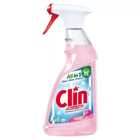 Clin szórófejes ablaktisztító Babarózsa 500ml