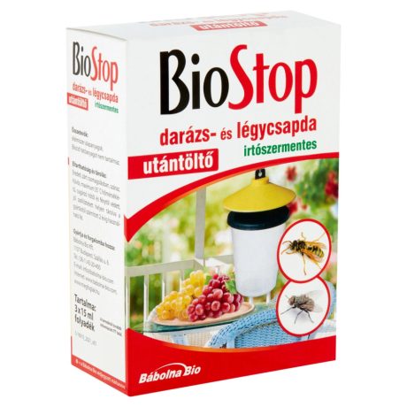 BioStop darázscsapda utántöltő 3db
