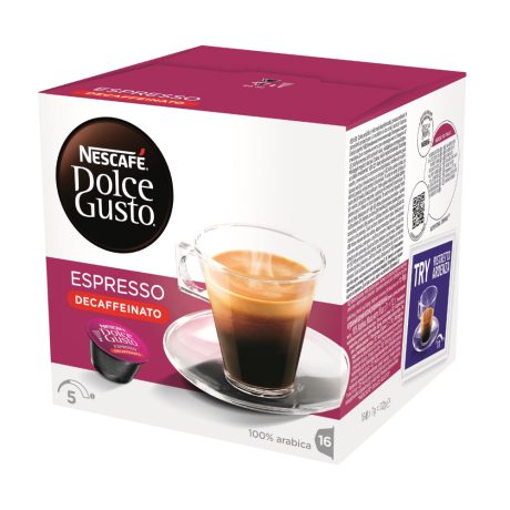 Nescafé Dolce Gusto Espresso kávékapszula koffeinmentes 16db