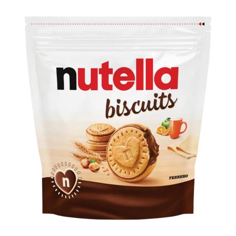 Nutella Biscuits mogyorókrémmel töltött keksz 193g