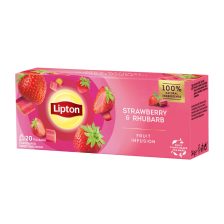 Lipton Eper-rebarbara gyümölcstea 20 filter