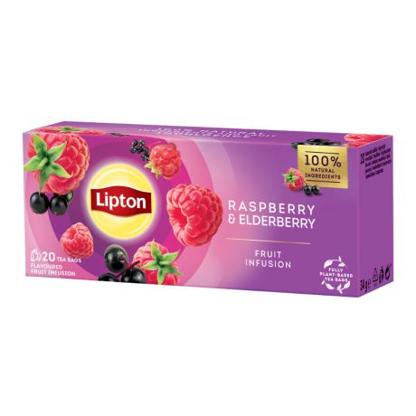 Lipton Málna-bodza gyümölcstea 20 filter