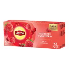 Lipton Málna-vörösáfonya gyümölcstea 20 filter