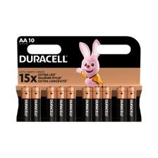 Duracell AA LR6 extra tartós ceruza elem 10db
