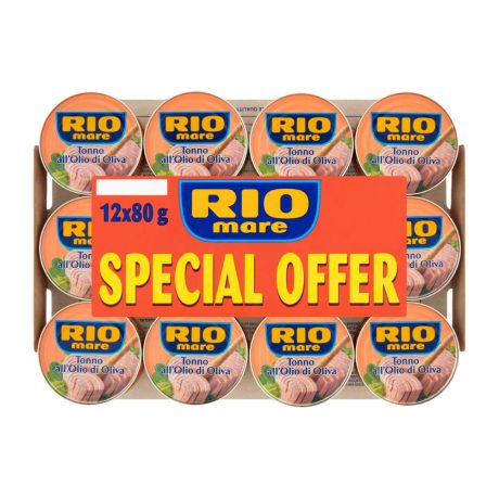 Rio Mare tonhal olívaolajban 12x80g