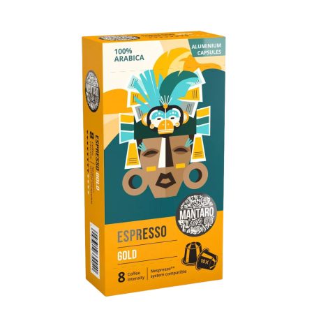 Mantaro Espresso Gold Nespresso kompatibilis kávékapszula 10db