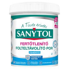   Sanytol fertőtlenítő folteltávolító fehérítő por 450g