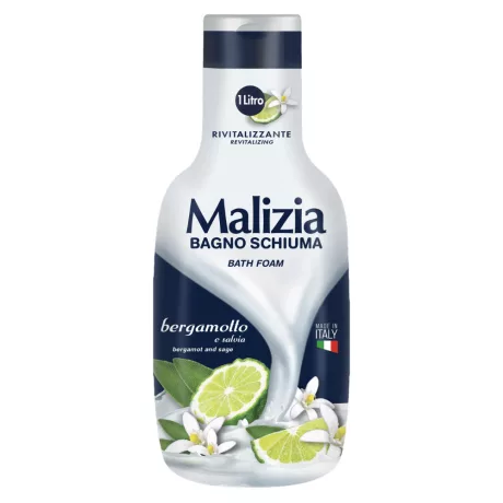 Malizia habfürdő Bergamott & Zsálya 1000ml