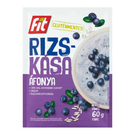 Fit rizskása Áfonya 60g