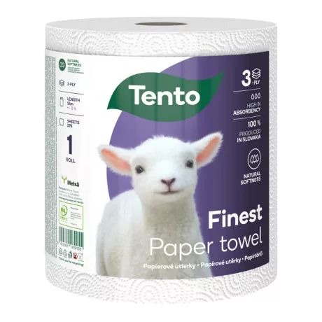 Tento Finest háztartási papírtörlő - 3 rétegű