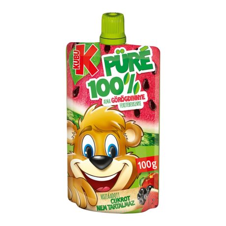 Kubu Alma-görögdinnye-feketeberkenye 100% püré 100g