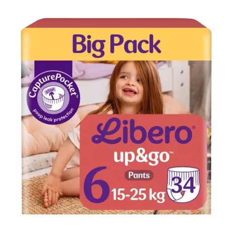Libero Up & Go 6 bugyipelenka 15-25kg 34db