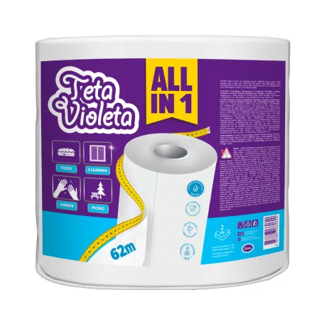 Violeta Allin1 Maxi háztartási papírtörlő - 2 rétegű