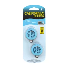 California Scents autóillatosító Fresh Linen 3ml 2db