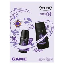 STR8 Game férfi ajándékcsomag tusfürdő + dezodor