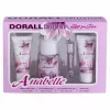 Dorall Collection Anabelle női ajándékcsomag EDT + golyós EDT + tusfürdő + kéz- és testápoló