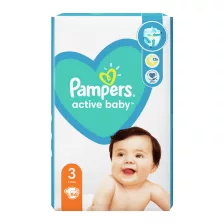 Pampers Active Baby S3 nadrágpelenka 6-10kg 54db