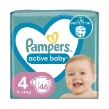 Pampers Active Baby S4 nadrágpelenka 9-15kg 46db