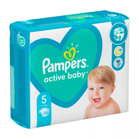 Pampers Active Baby S5 nadrágpelenka 11-16kg 38db
