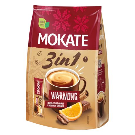 Mokate 3in1 instant kávé Csoki-Narancs-Fahéj 10+2x17g
