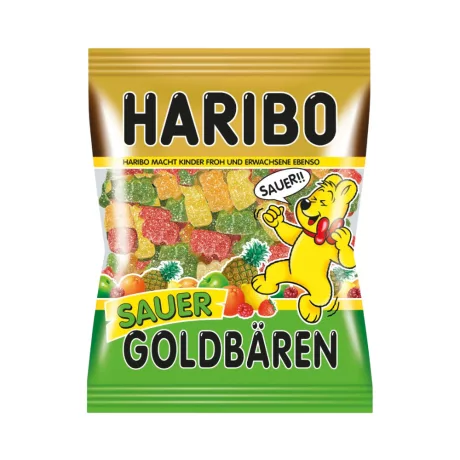 Haribo Goldbaren Saure savanyú gumicukor 80g