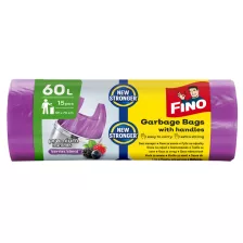 Fino Smart Handles szemeteszsák 60L - 59*71cm, 20db/tek