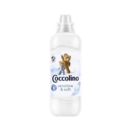 Coccolino Sensitive & Soft öblítő koncentrátum Sensitive Pure 975ml - 39 mosás